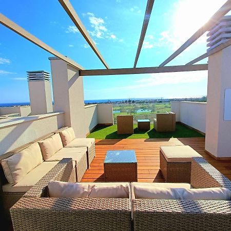 Nuevo Atico Toyo. Vistas Al Mar, Terraza, Solarium, Piscina, A/A, Wifi Y Garaje Apartment El Toyo Exterior foto
